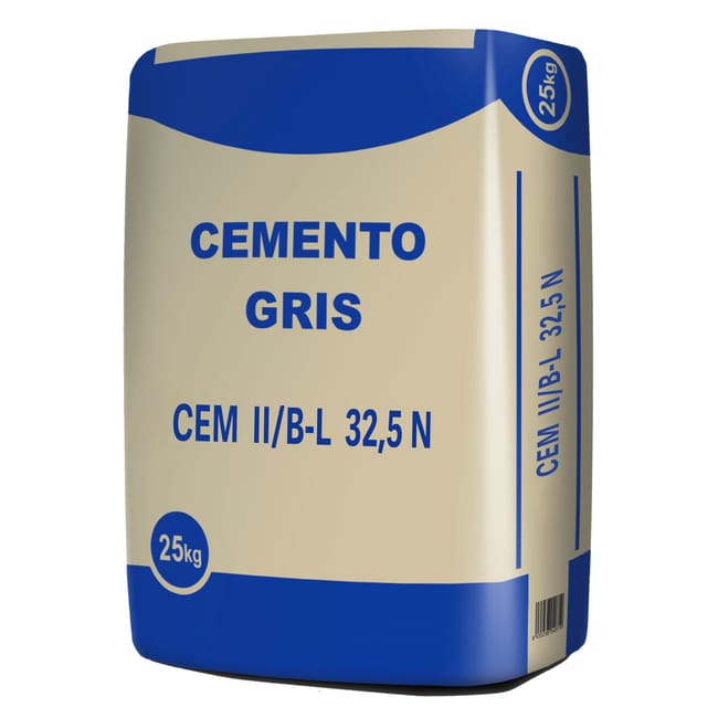 CEMENTO GRIS 32,5N 25 KG - 1