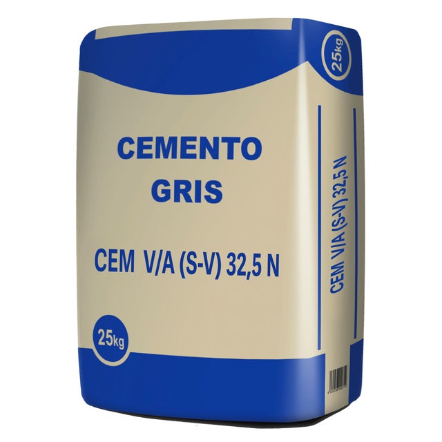 CEMENTO GRIS 32,5N 25 KG