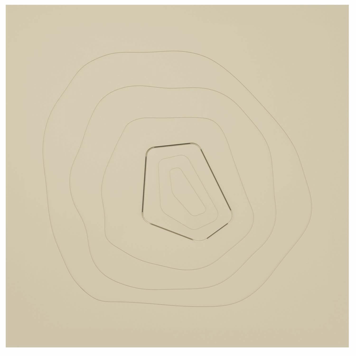 Plato de ducha bahía 100x100 cm crema