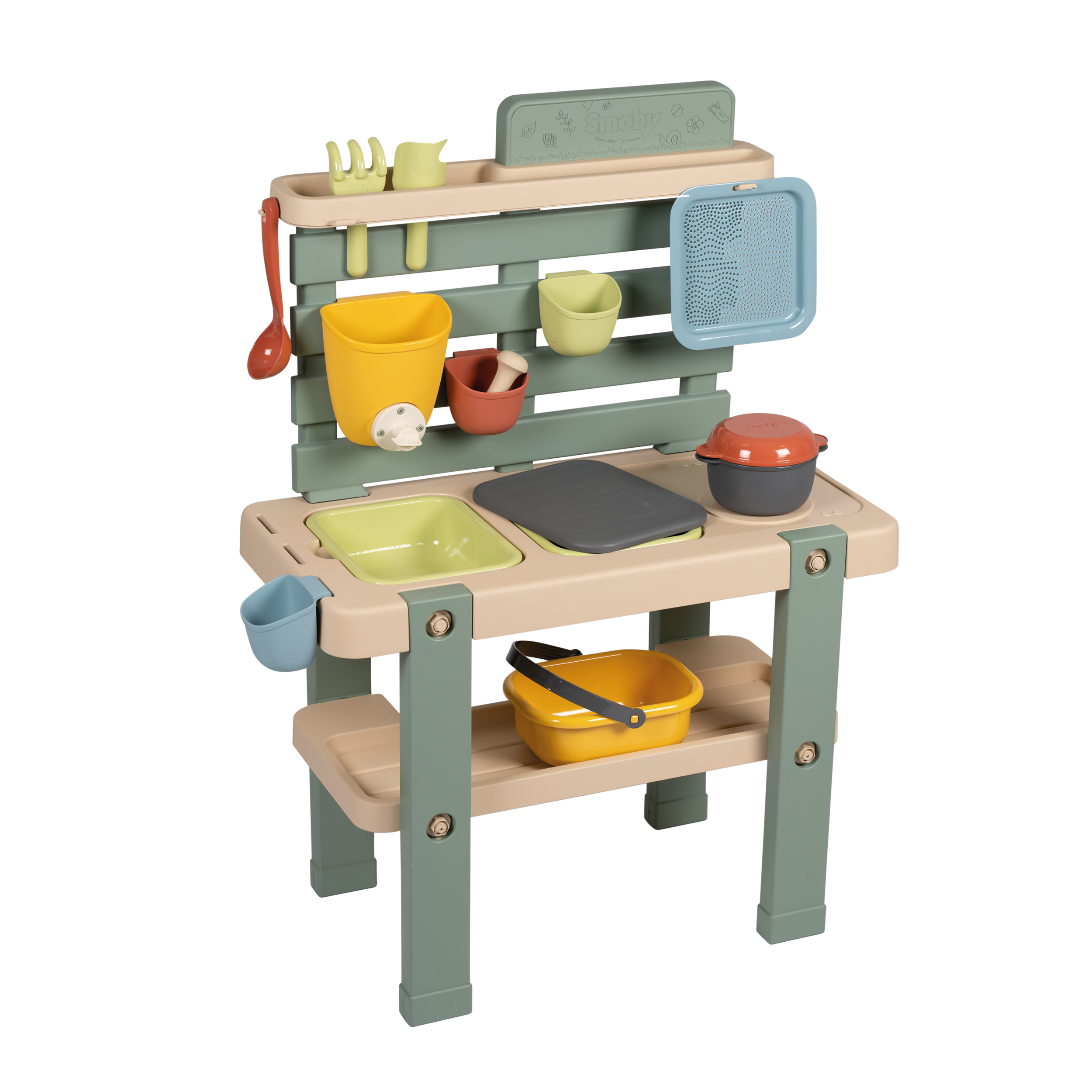 Kuchnia błotna dla dzieci zabawka 99x36x72 cm Smoby