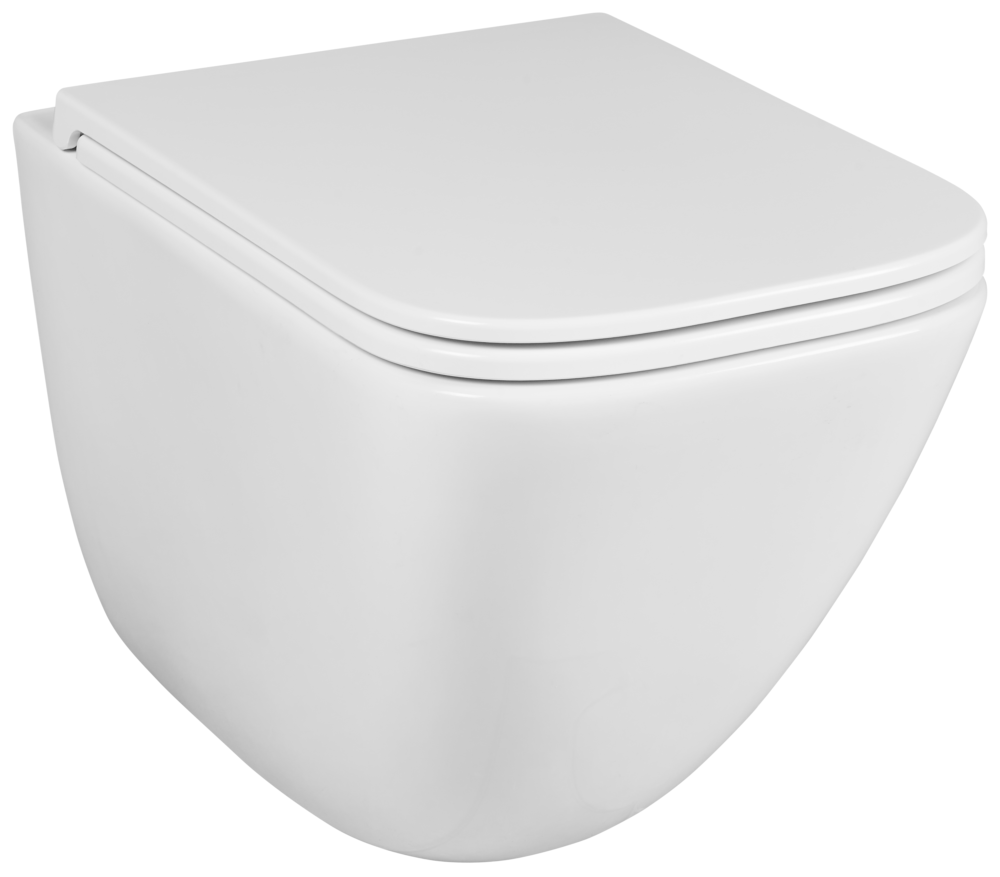 Miska WC wisząca bezkołnierzowa wirowa UNICO-BI Aquavea