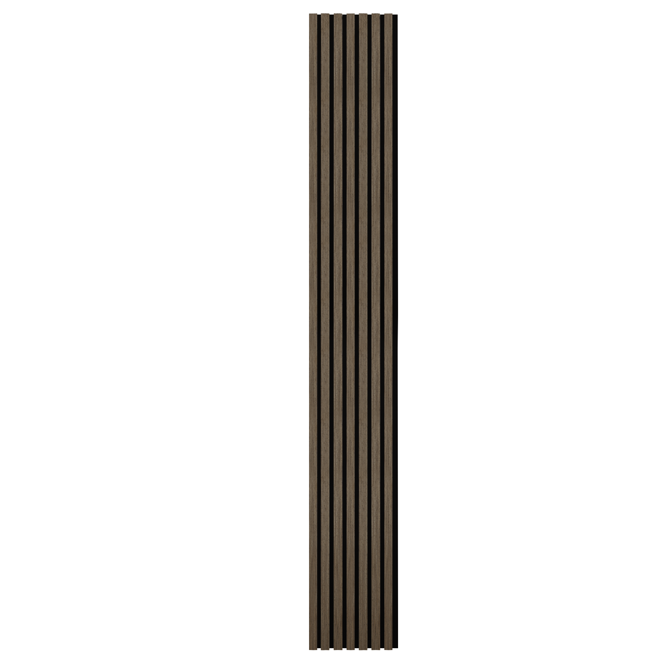 Panele ścienne 3D Lamele na filcu Wenge 265x30 cm 7 lameli