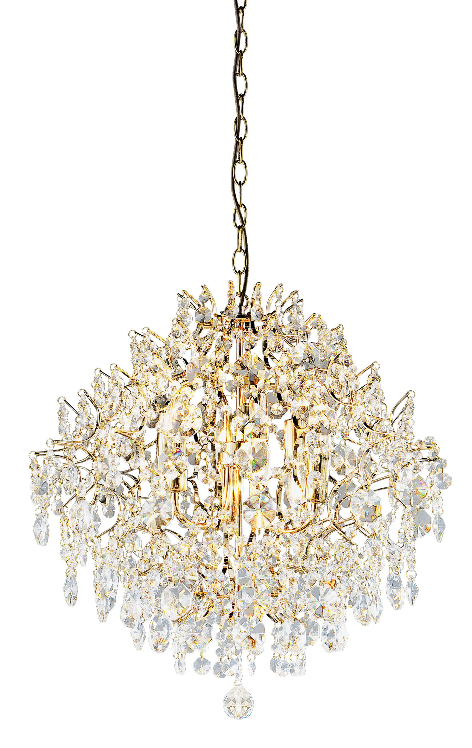 Żyrandol Rosendal złoty E14 Markslojd - 5