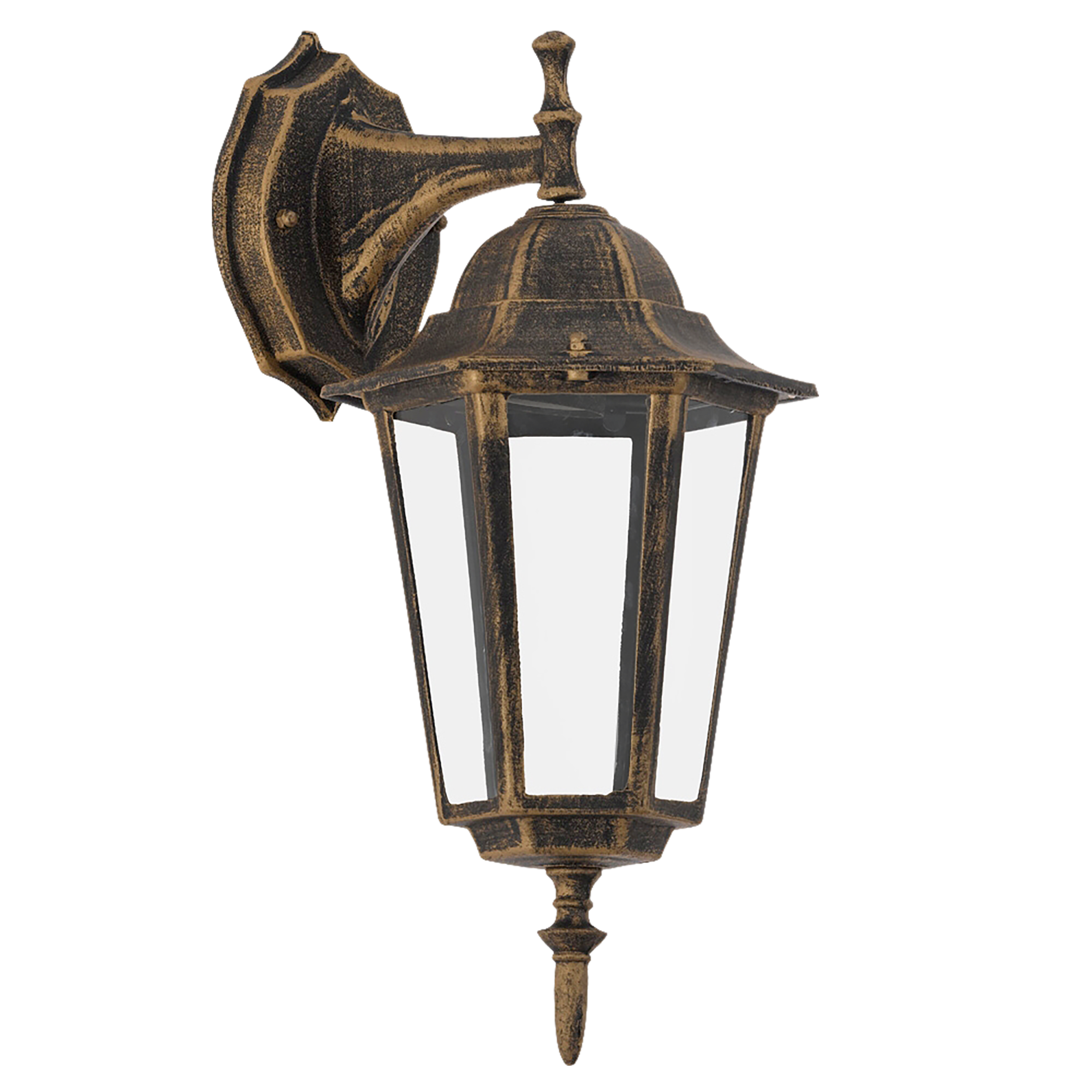 Kinkiet zewnętrzny LIGURIA IP44 sstare złoto E27 POLUX - 4