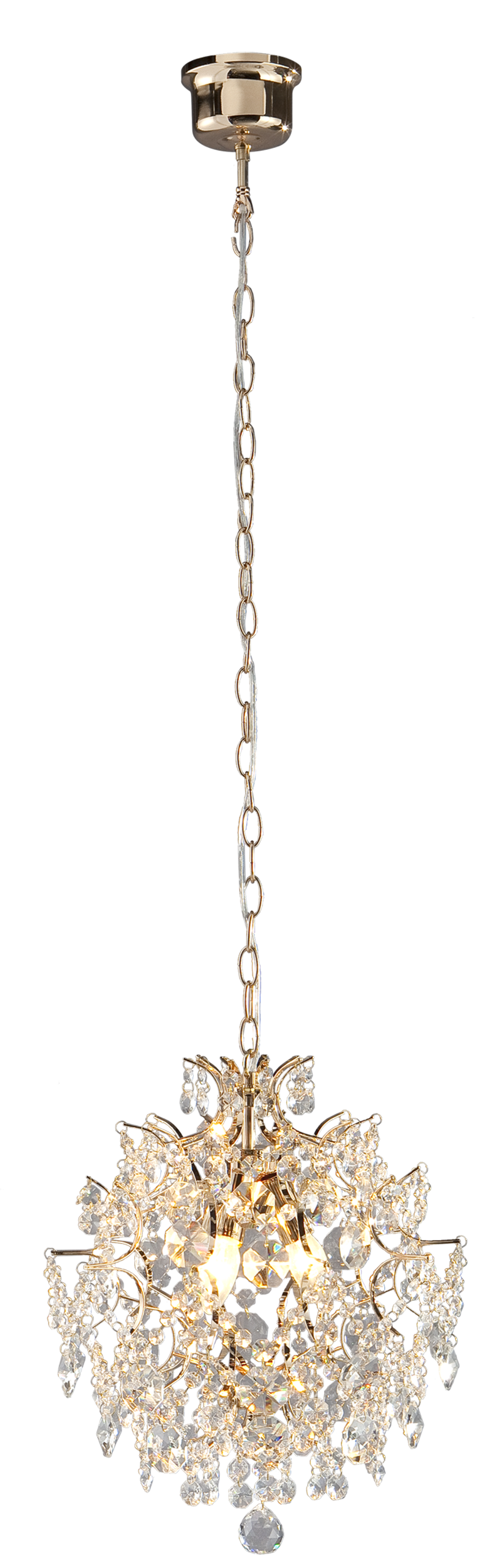 Żyrandol Rosendal złoty E14 Markslojd - 2