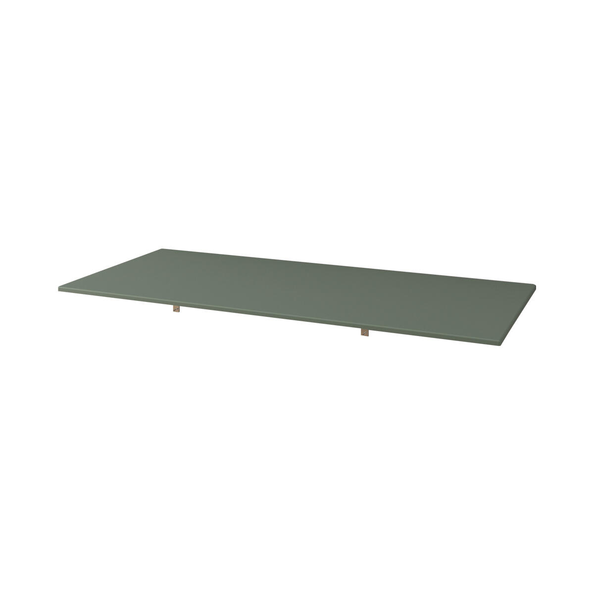 Top per lavabo Domino BADEN HAUS L 101 x H 1 x P 46 cm verde mdf, opaco ...