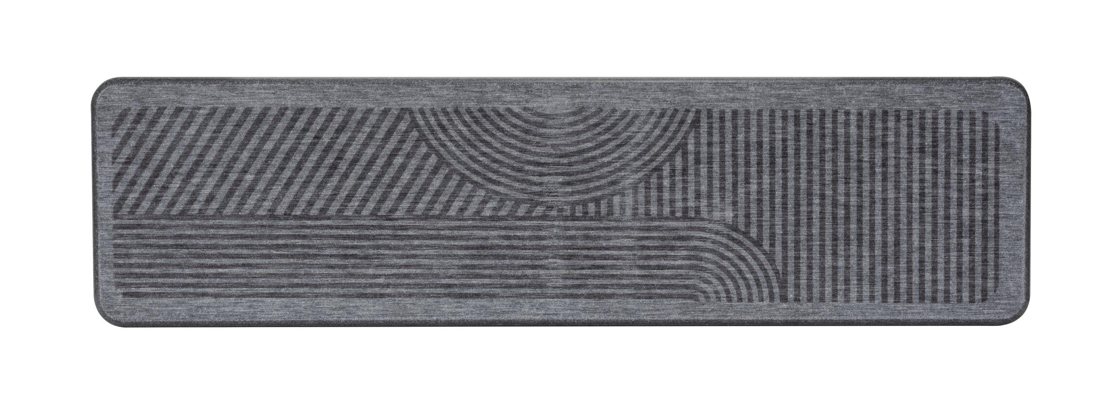 Tapete escorredor de louça 8x30 cm cinzento Wenko Damon - 32