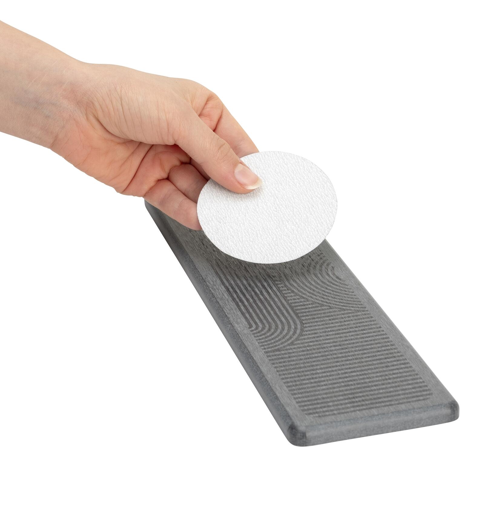 Tapete escorredor de louça 8x30 cm cinzento Wenko Damon - 23