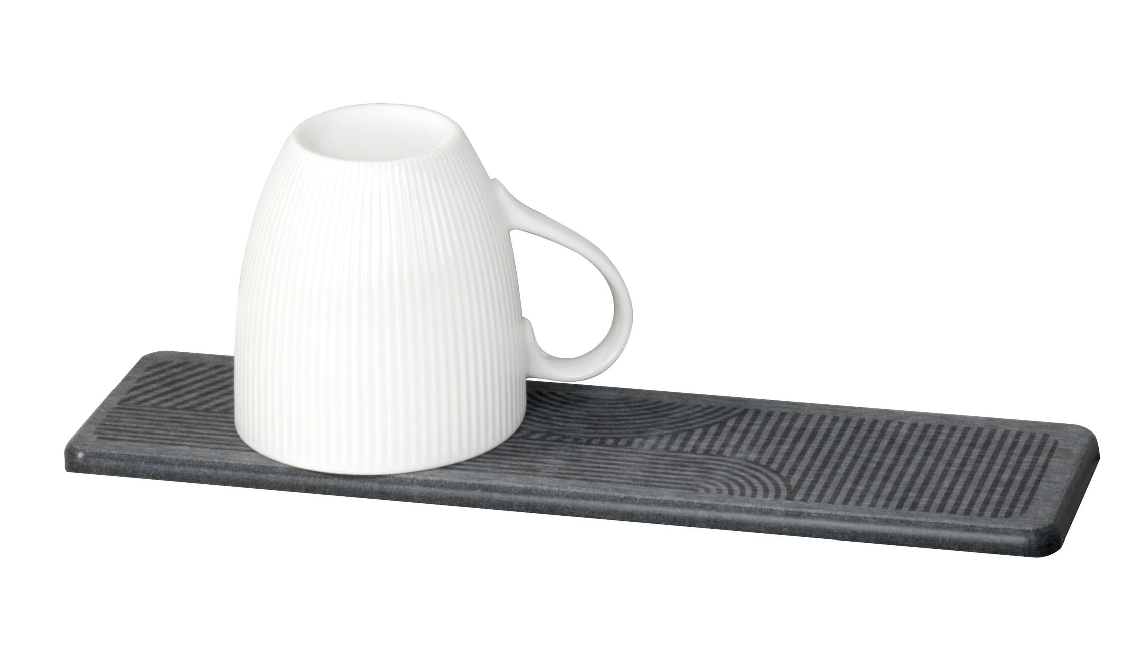 Tapete escorredor de louça 8x30 cm cinzento Wenko Damon - 13