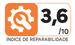 Índice de reparabilidade: 3.6 de 10
