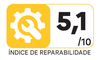 Índice de reparabilidade: 5.1 de 10