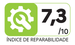 Índice de reparabilidade: 7.3 de 10