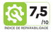Índice de reparabilidade: 7.5 de 10
