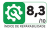 Índice de reparabilidade: 8.3 de 10