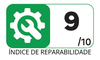 Índice de reparabilidade: 9 de 10