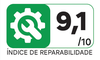 Índice de reparabilidade: 9.1 de 10