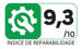 Índice de reparabilidade: 9.3 de 10