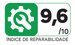 Índice de reparabilidade: 9.6 de 10