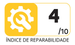 Índice de reparabilidade: 4 de 10
