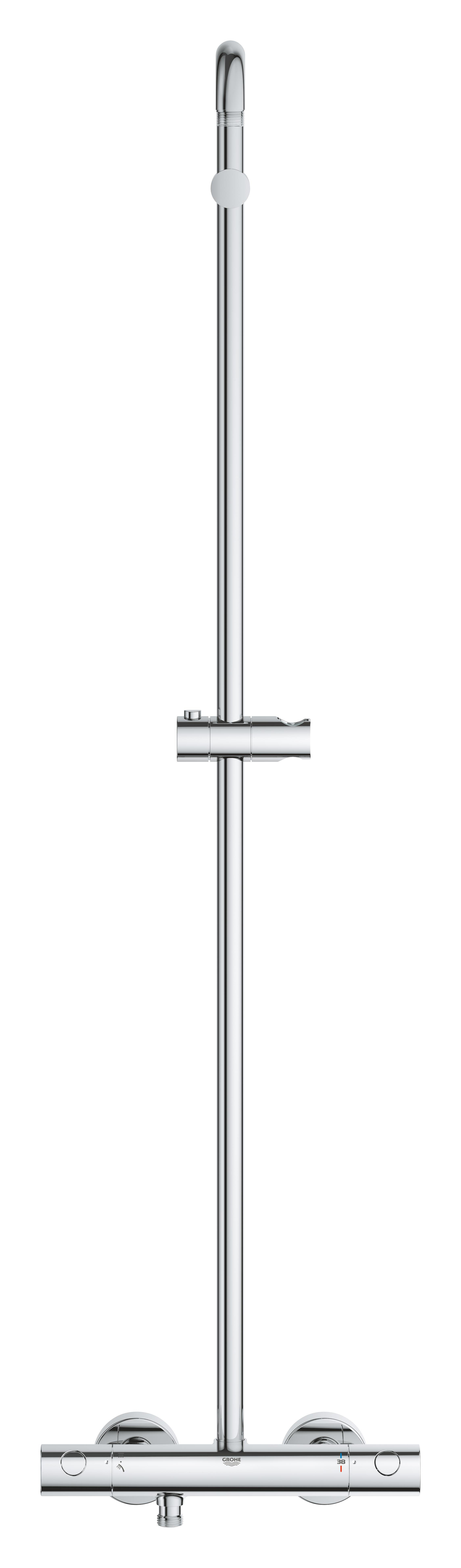 Conjunto de duche com torneira cromado Grohe Start Clova 210 - 17