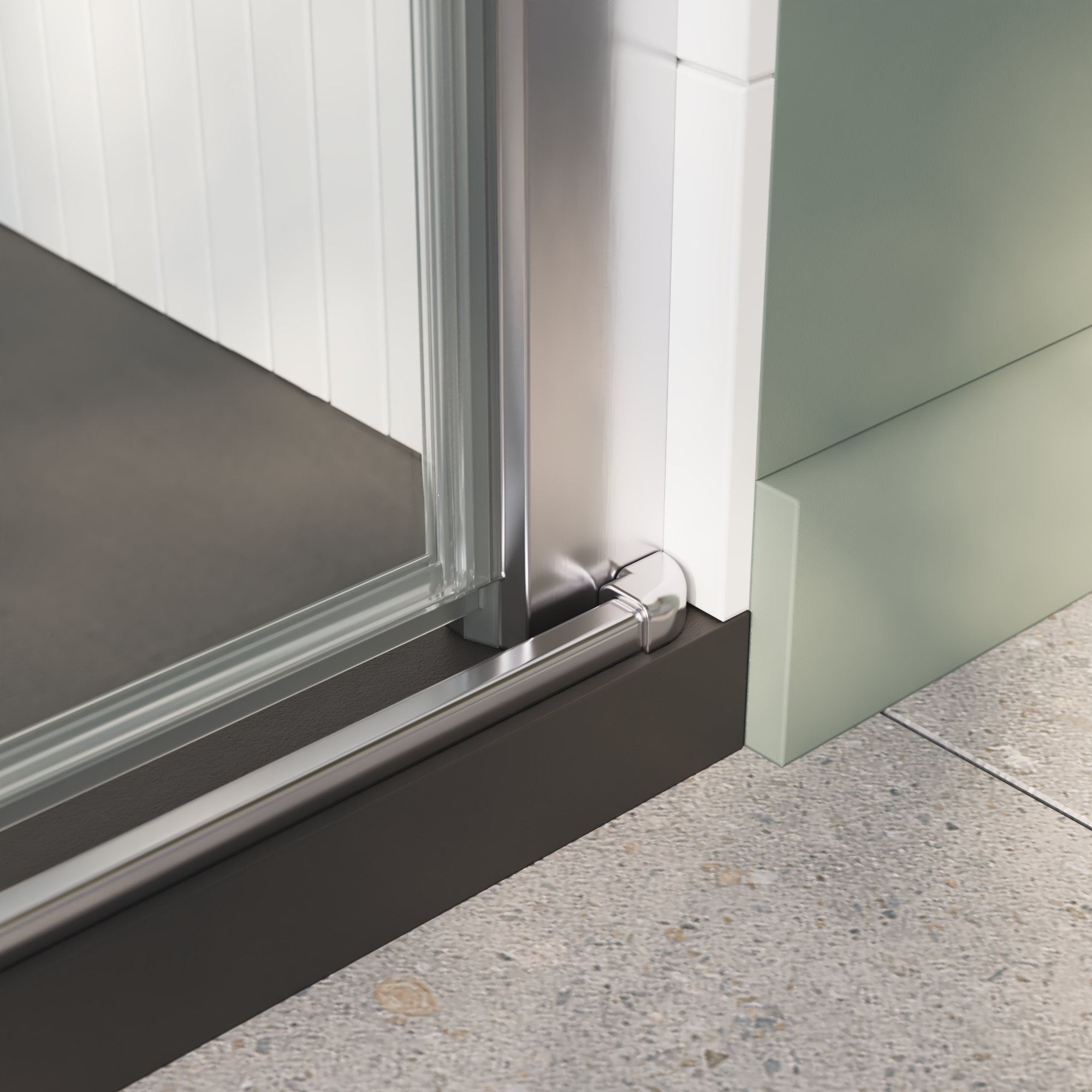 Szkło kabiny 1/4K transparentne Easy 80 X 80 X 190 Sensea - 25