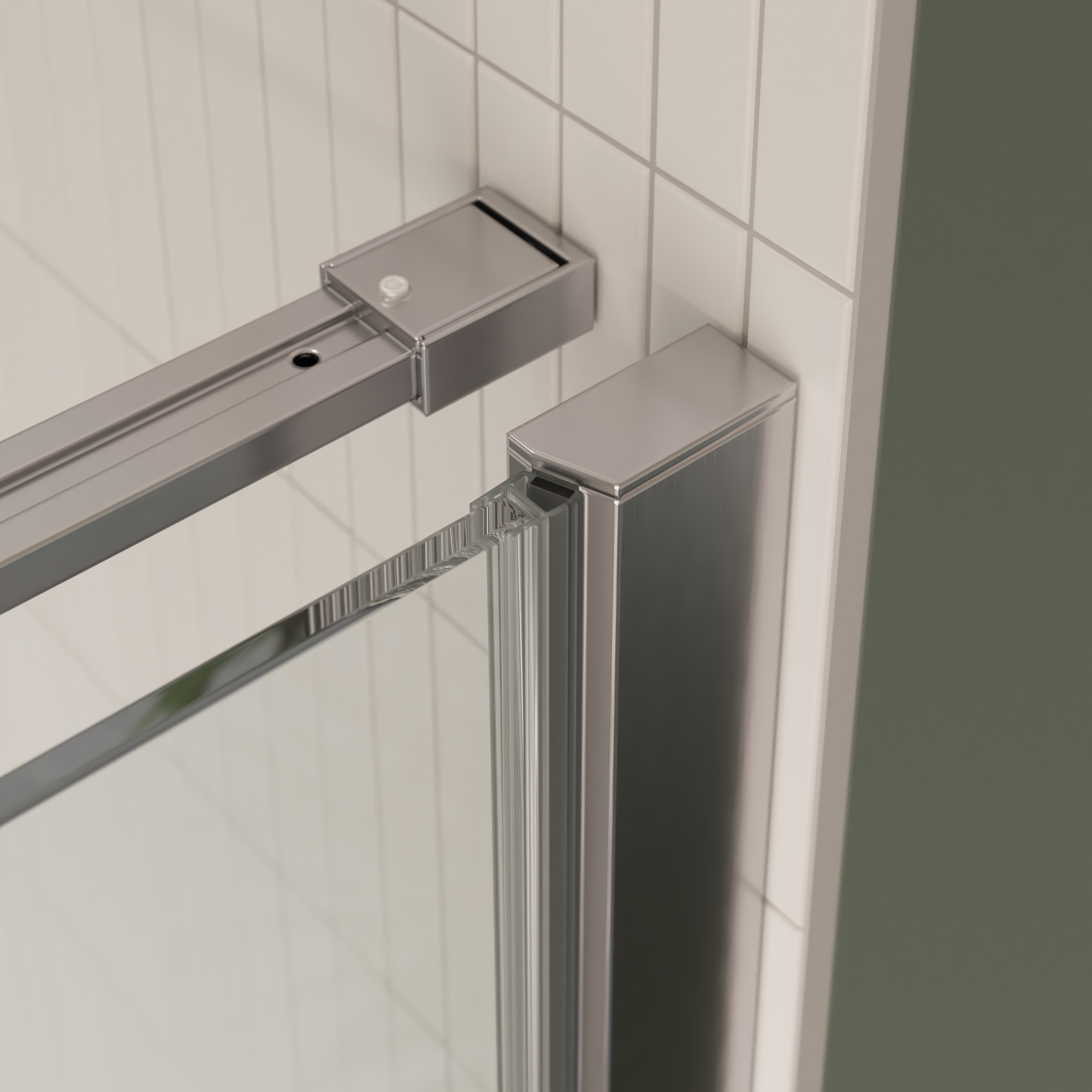 Szkło kabiny 1/4K transparentne Easy 80 X 80 X 190 Sensea - 21