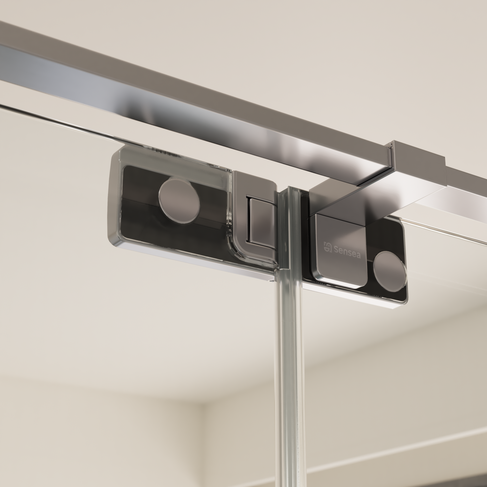 Szkło kabiny 1/4K transparentne Easy 80 X 80 X 190 Sensea - 13