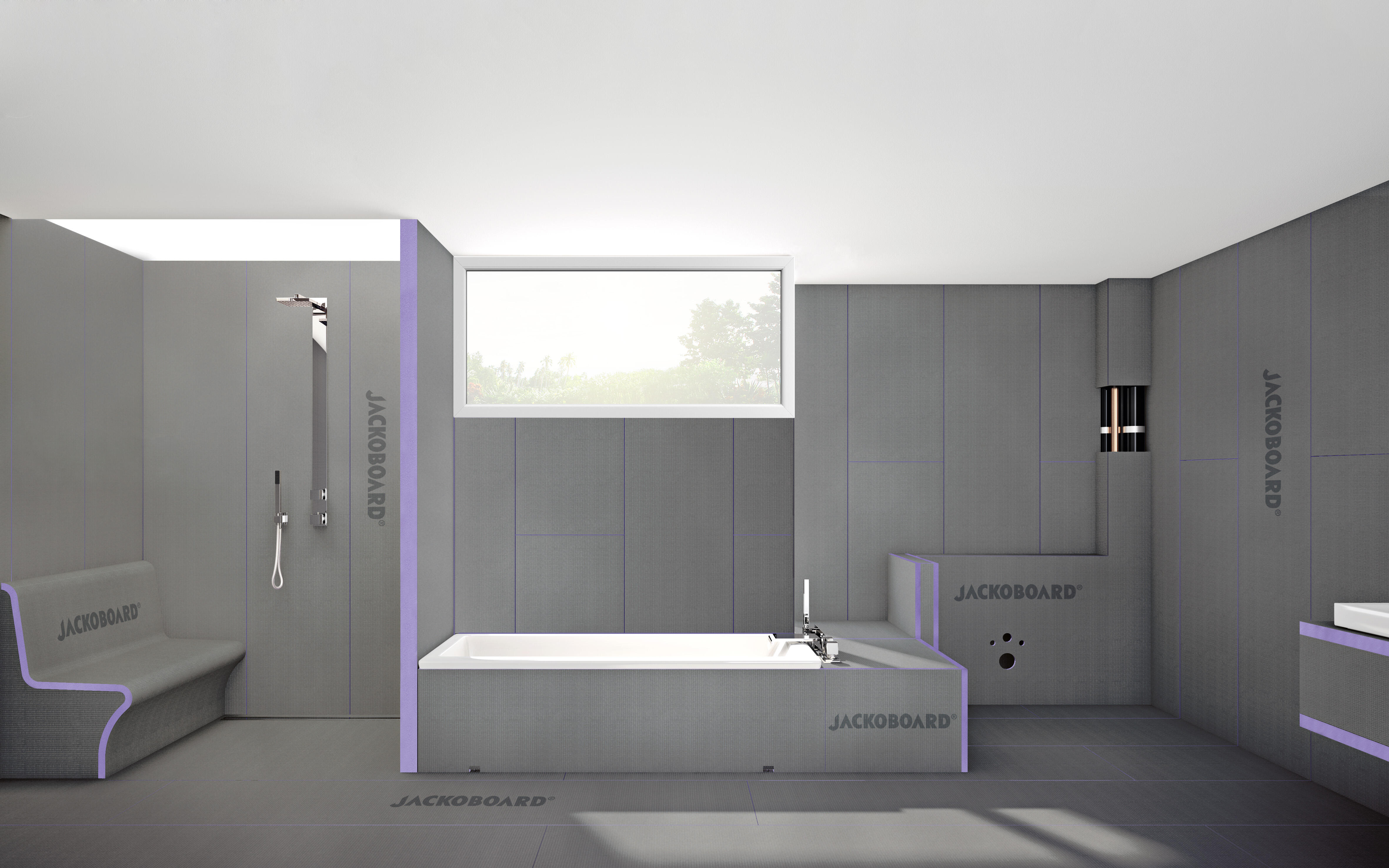 PANEL JACKOBOARD 2600X600X10MM - 4