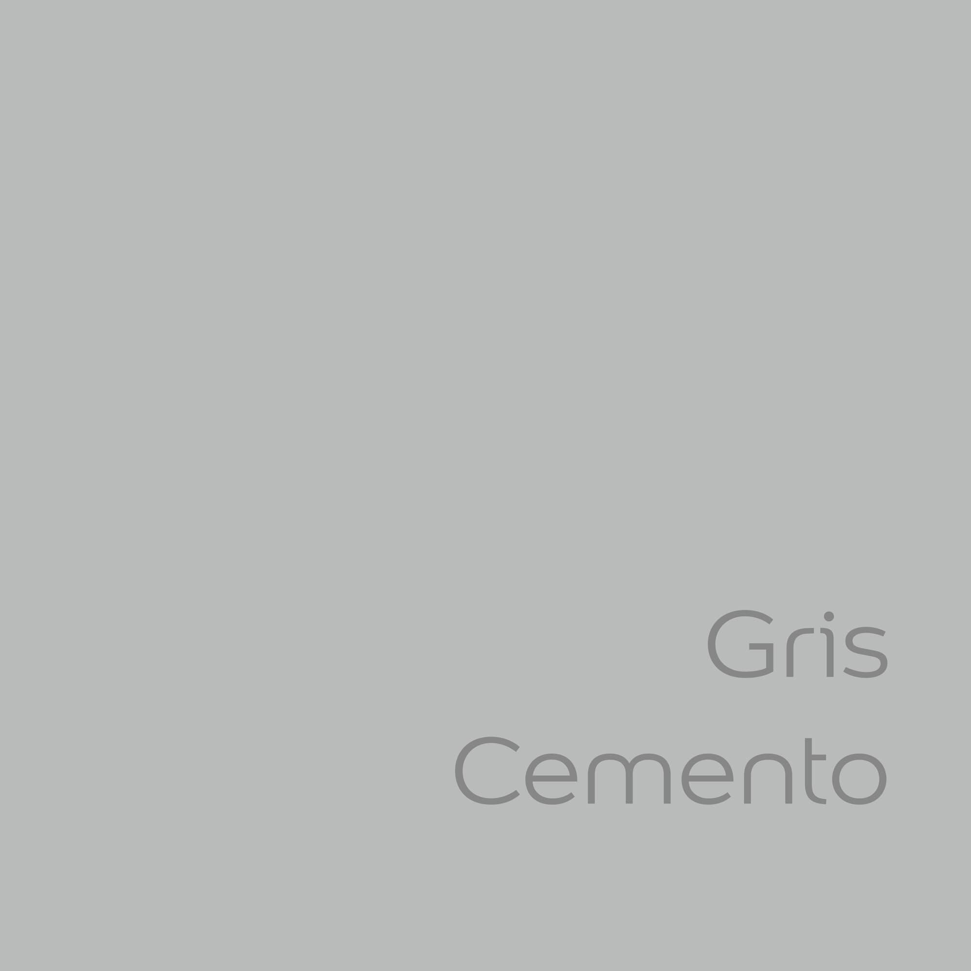 Pintura de interior Ambiance Ceramic BRUGUER color gris cemento mate profundo 4L para paredes y techos - 2