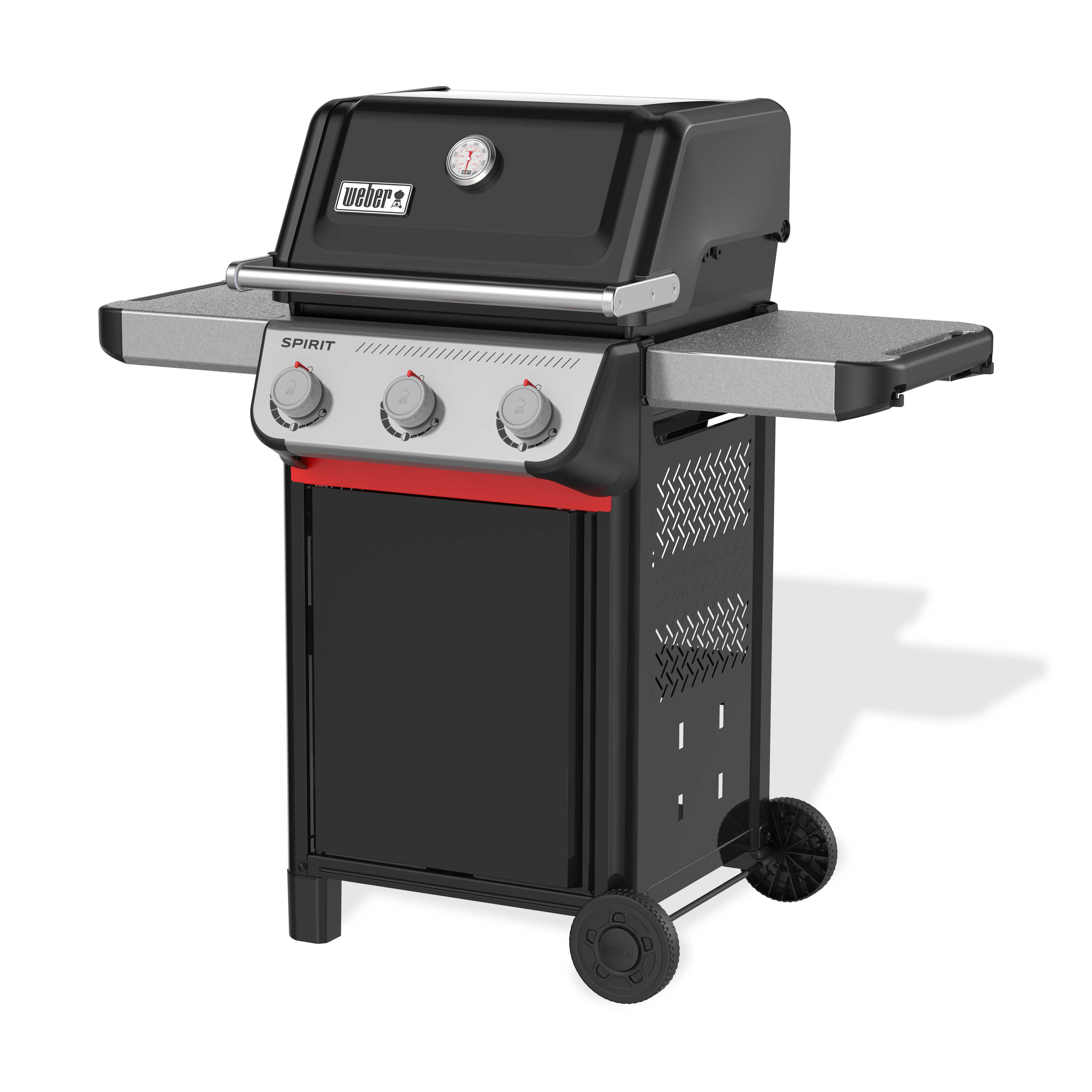 Barbacoa de gas weber spirit e-310 de 3 quemadores y 7 kw de potencia recomendado para más de 10 personas