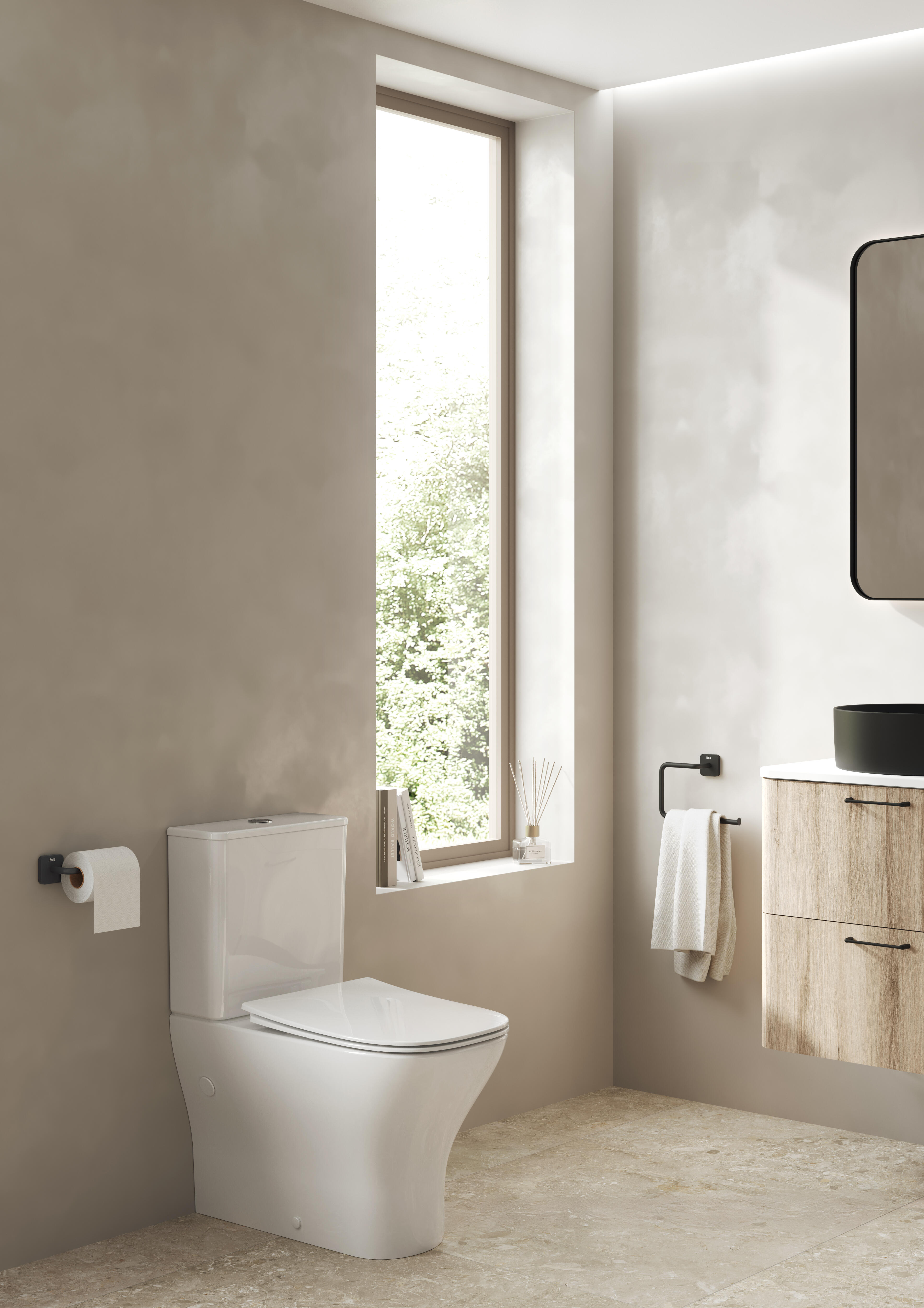 Pack WC ROCA Adagio  con tapa amortiguada - 4