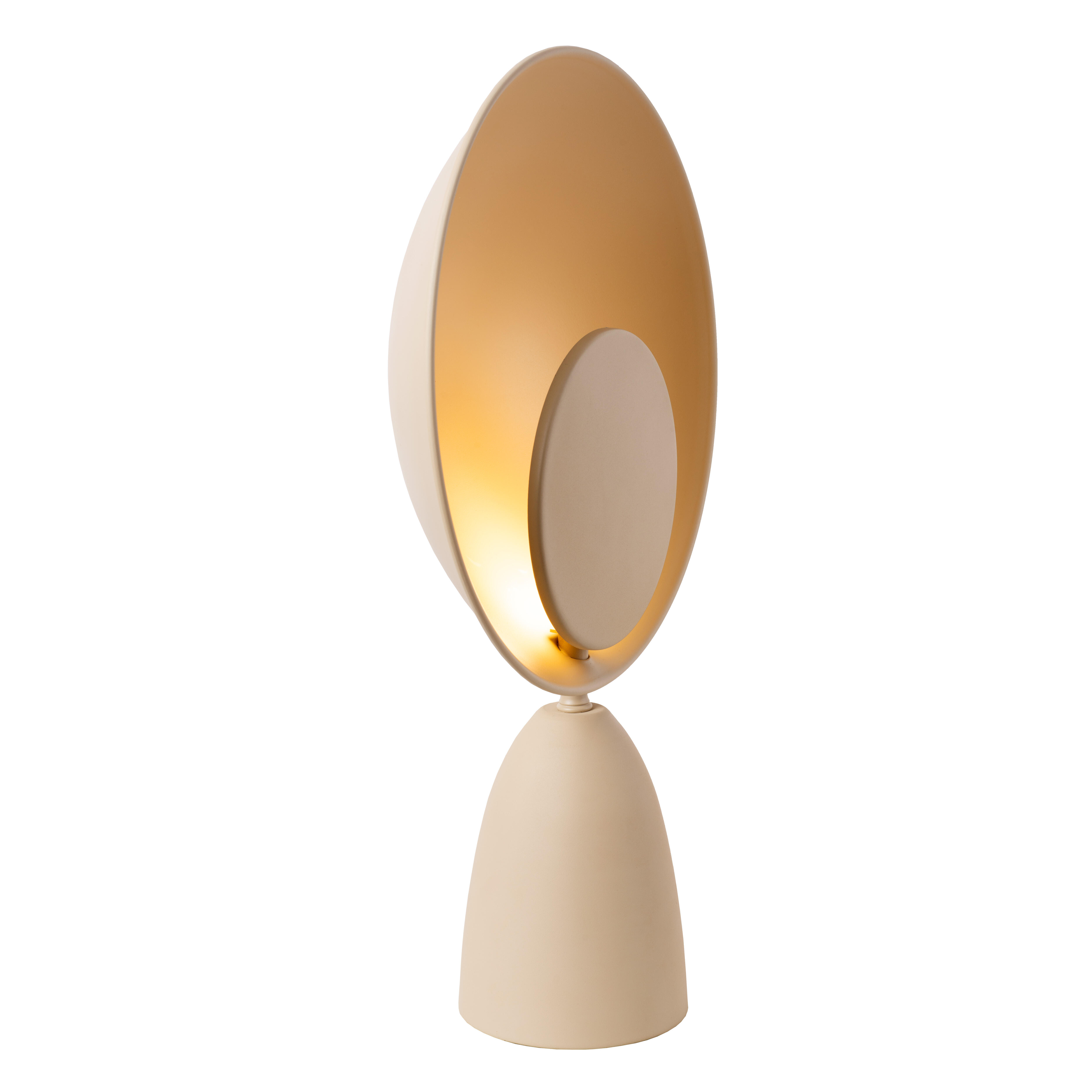 Lampe LED Castamar , acier, taupe, H.40 cm, - 5