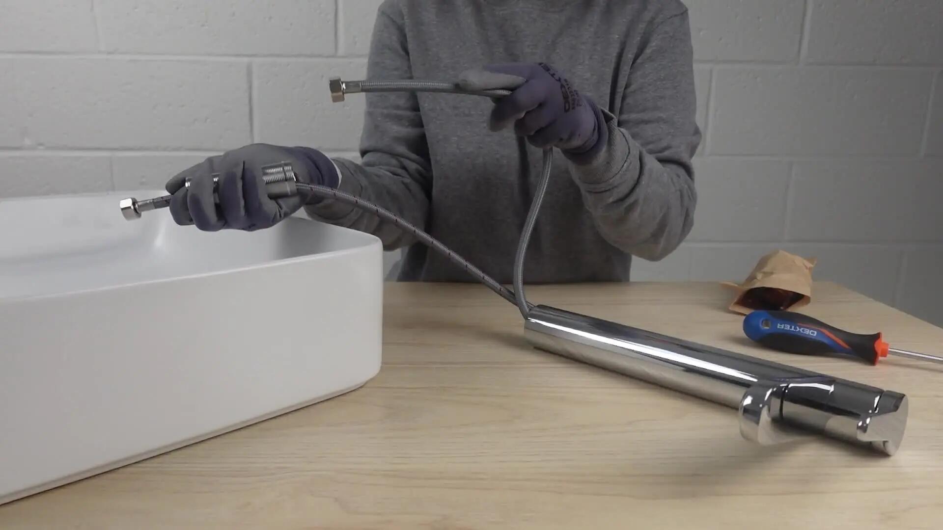 Mitigeur de lavabo XL chrome, Essential, SENSEA - 10