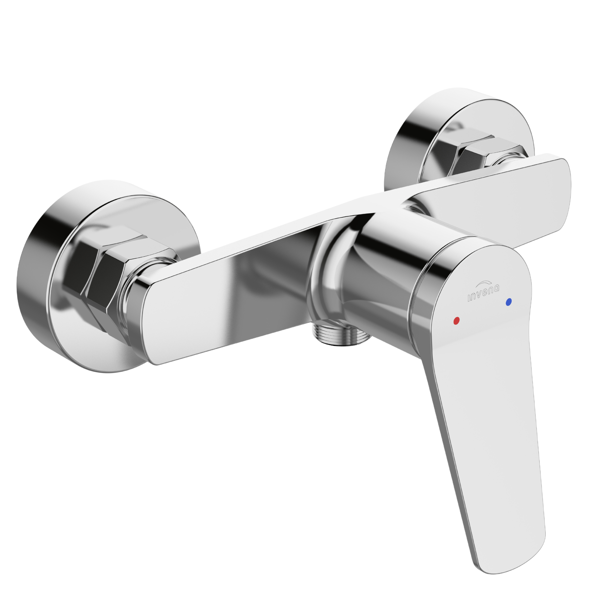 Bateria prysznicowa natryskowa chrom Nestos Invena