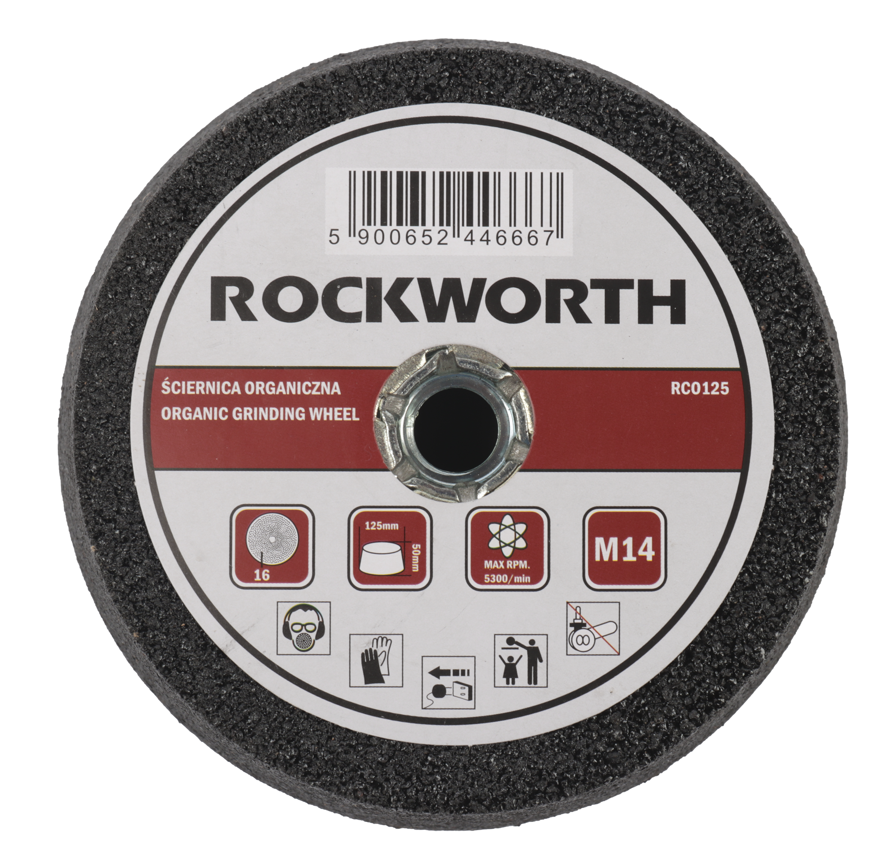 Ściernica garnkowa 125 mm ROCKWORTH