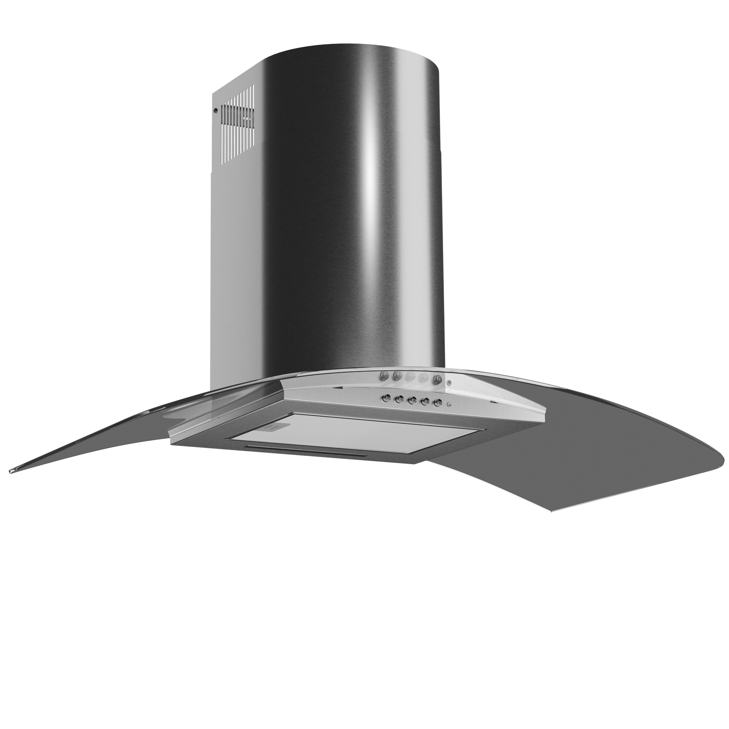 Okap kominowy WK-4 Largo Eco inox 90 cm Akpo