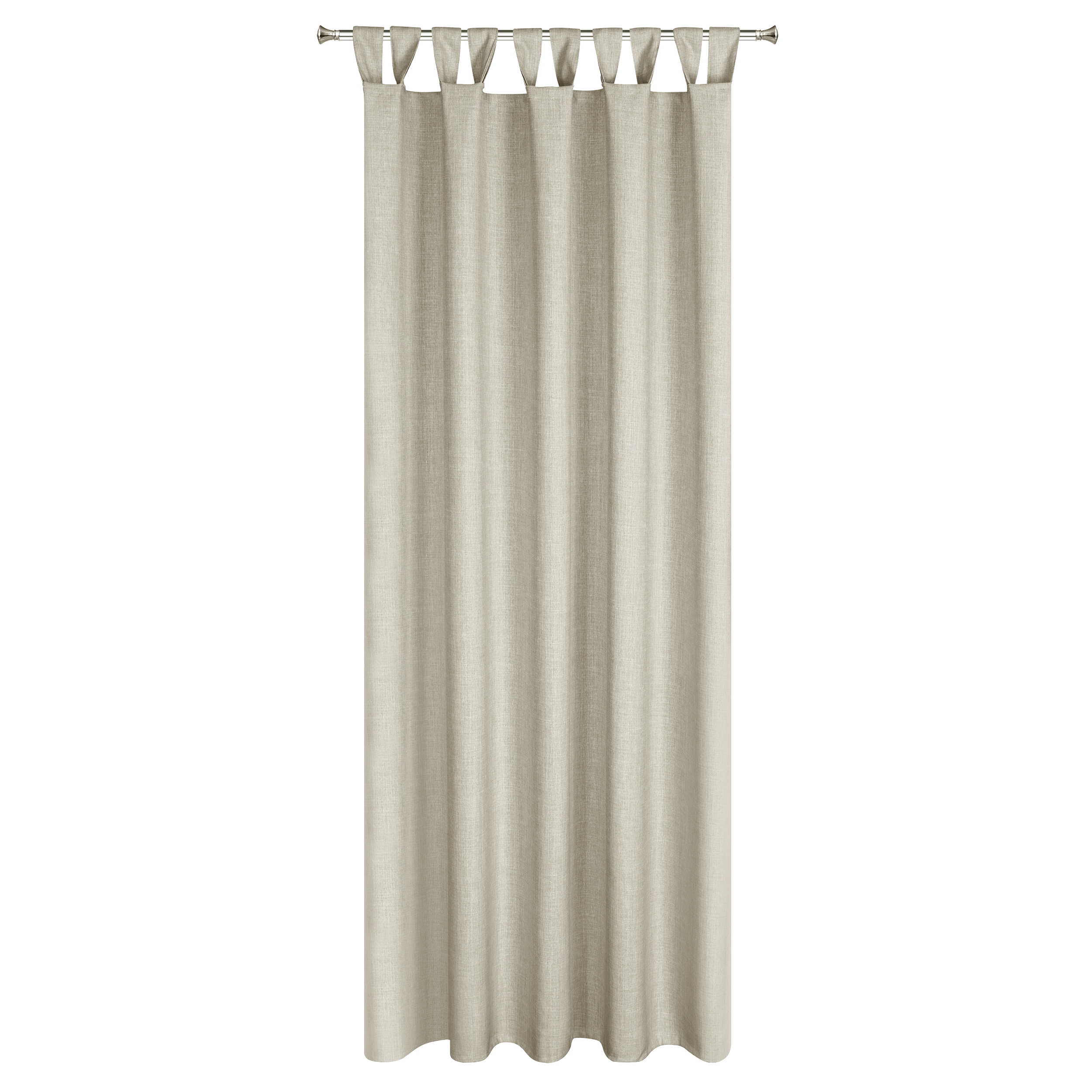 Zasłona ogrodowa Gardenia beżowa 155 x 240 cm na szelkach