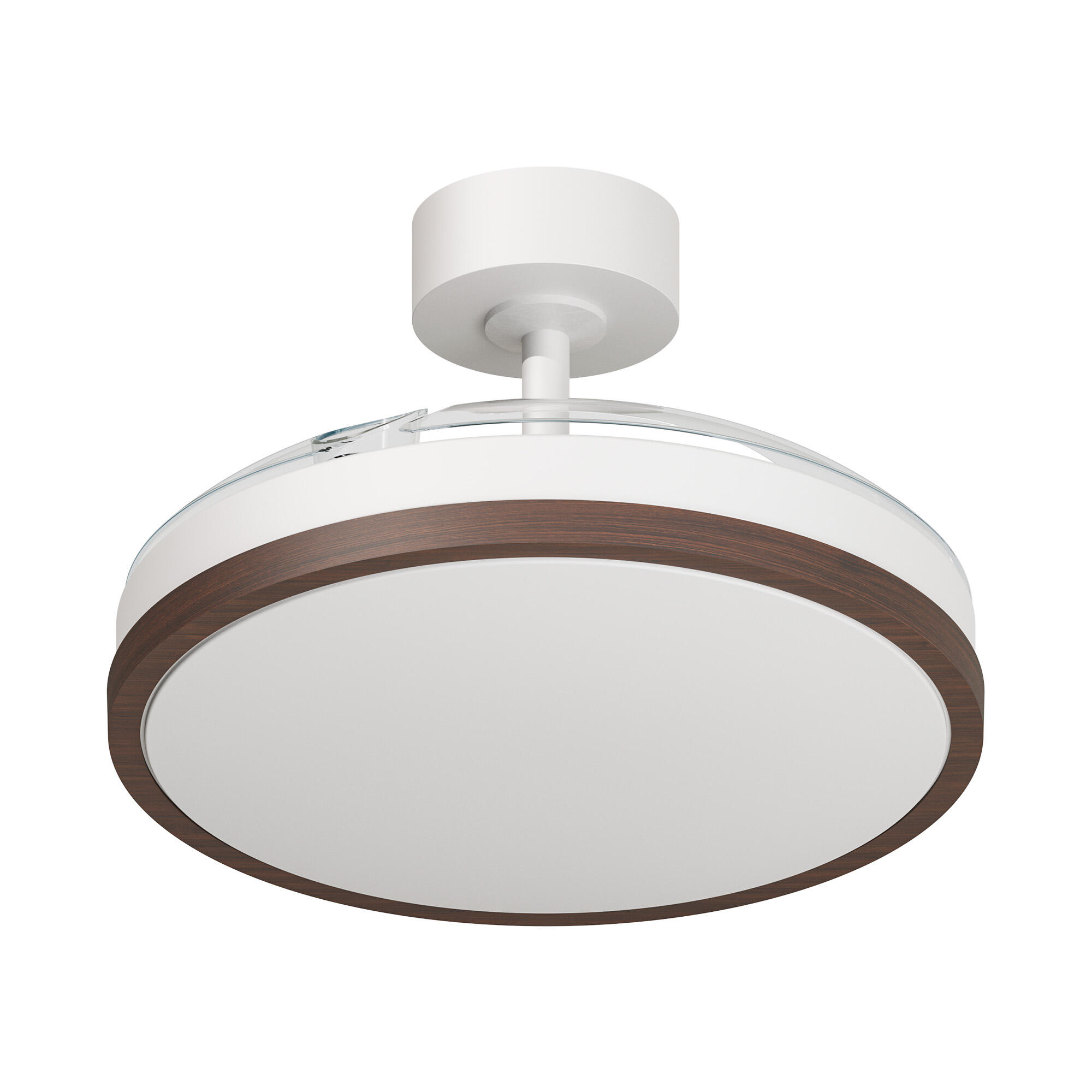 Ventilador de techo con luz silencioso DC 30W con mando ø107 cm Velix ARTE CONFORT blanco luz CCT 3 aspas retráctiles tipo lámpara| 6 velocidades| modo verano/invierno| brisa| recomendado de 13 a 20m² - 2