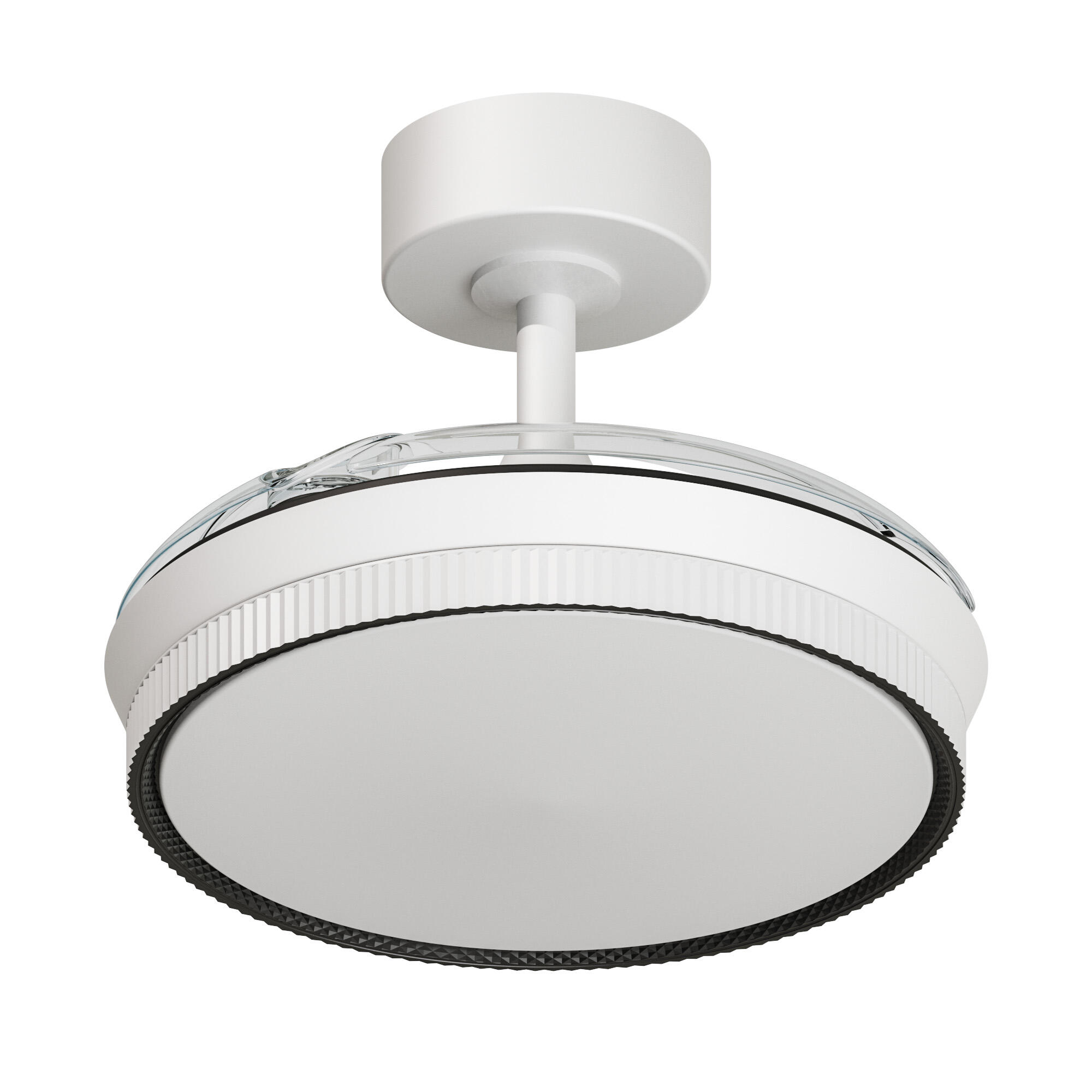 Ventilador de techo con luz silencioso DC Arte Confort Melos S blanco 91 cm - 2