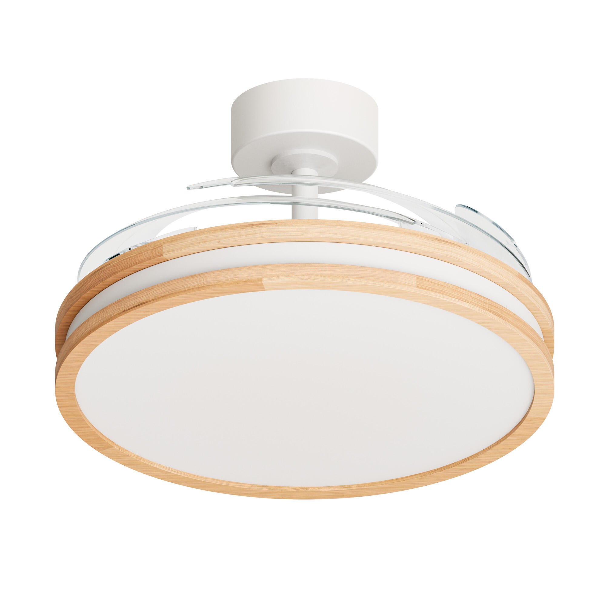 Ventilador de techo con luz silencioso DC 30W con mando ø122 cm Maca L ARTE CONFORT blanco luz CCT 4 aspas| 6 velocidades| modo verano/invierno| brisa| recomendado de 13 a 20m² - 2