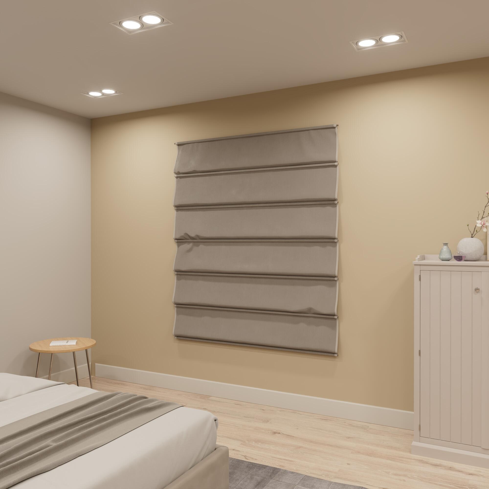 Pack de 2 focos empotrables kardan blanco 325x175x45 ar111x2