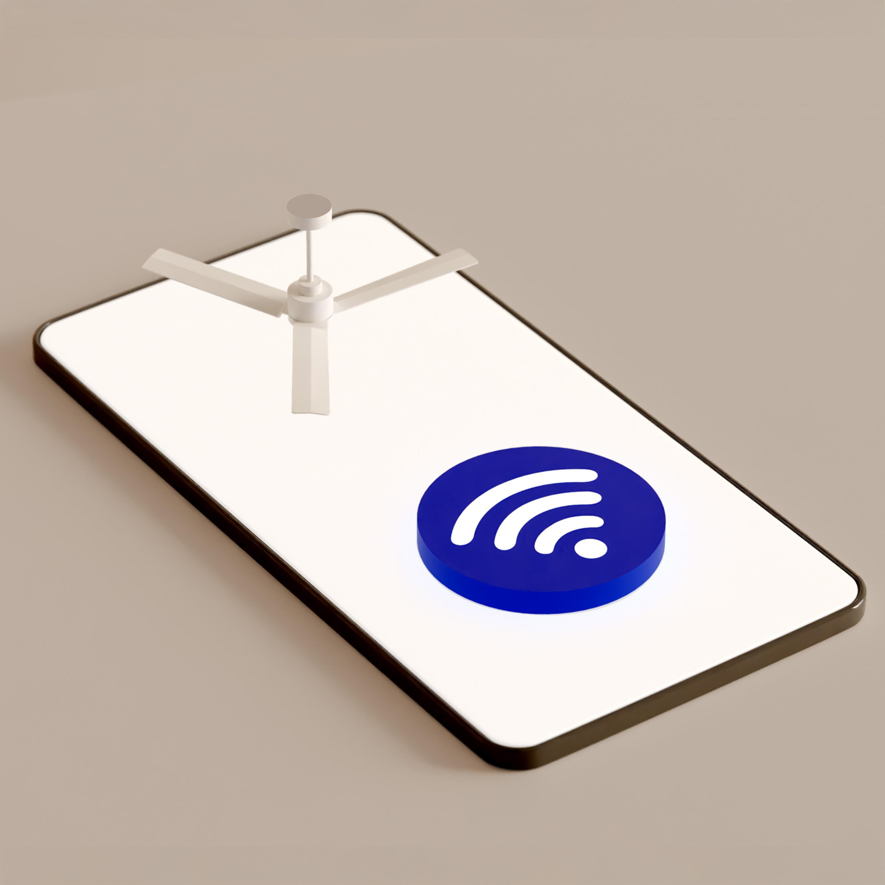 Ventilador de techo con luz silencioso DC Sulion Sunset Wifi blanco 75 cm - 9