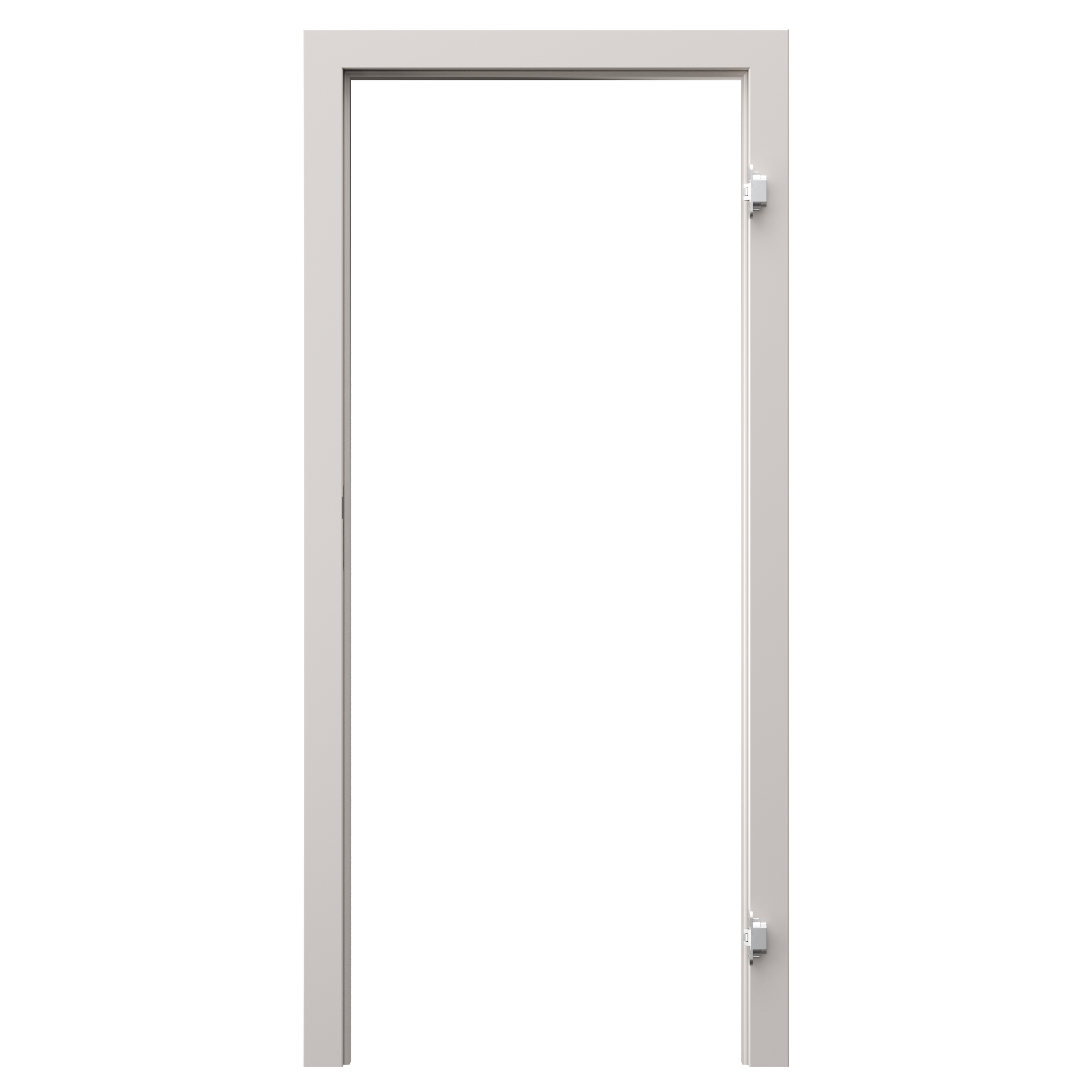 Ościeżnica regulowana kompletna bezprzylgowa Porta 80 prawa do skrzydła UNI F1 Kaszmir/Cashmere zakres 95-115 mm - 2