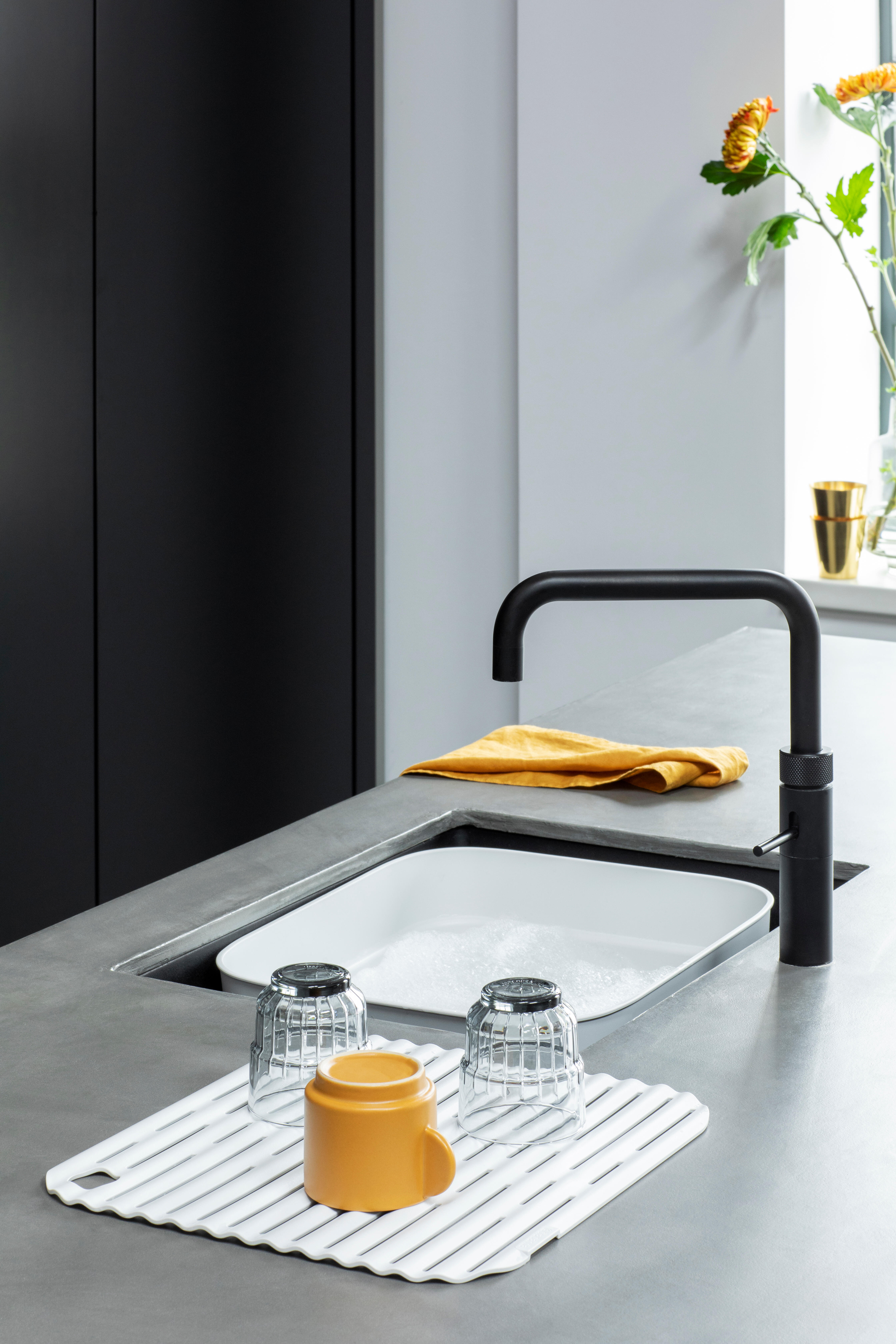 Escorredor de louça cinza 37,4x34,4x16,1 cm Brabantia - 3