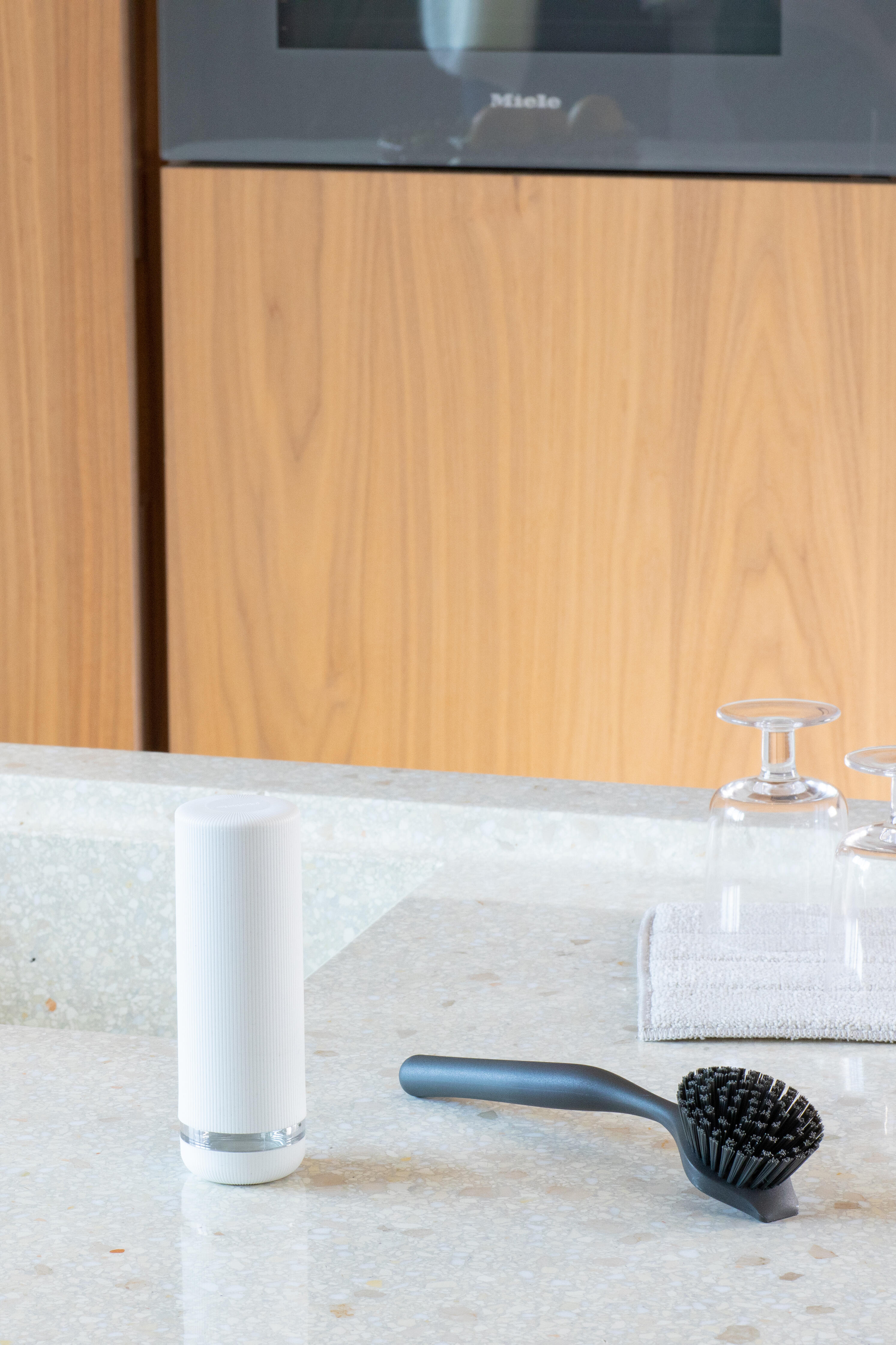 Distributeur de liquide vaisselle Sinkstyle blanc BRABANTIA 200ml - 3