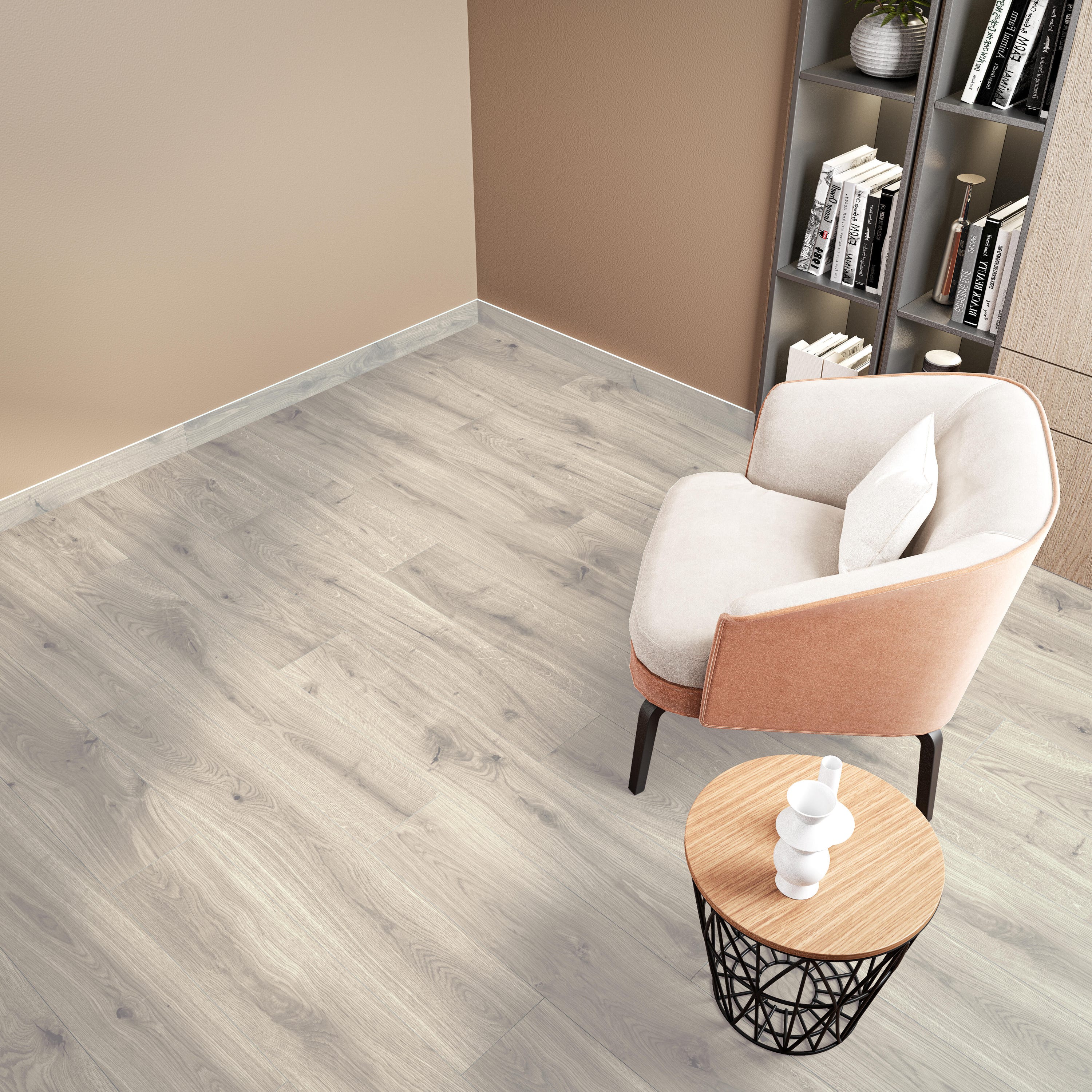 Suelo porcelánico Dynamic efecto madera light 20x120 cm C1 | Leroy Merlin