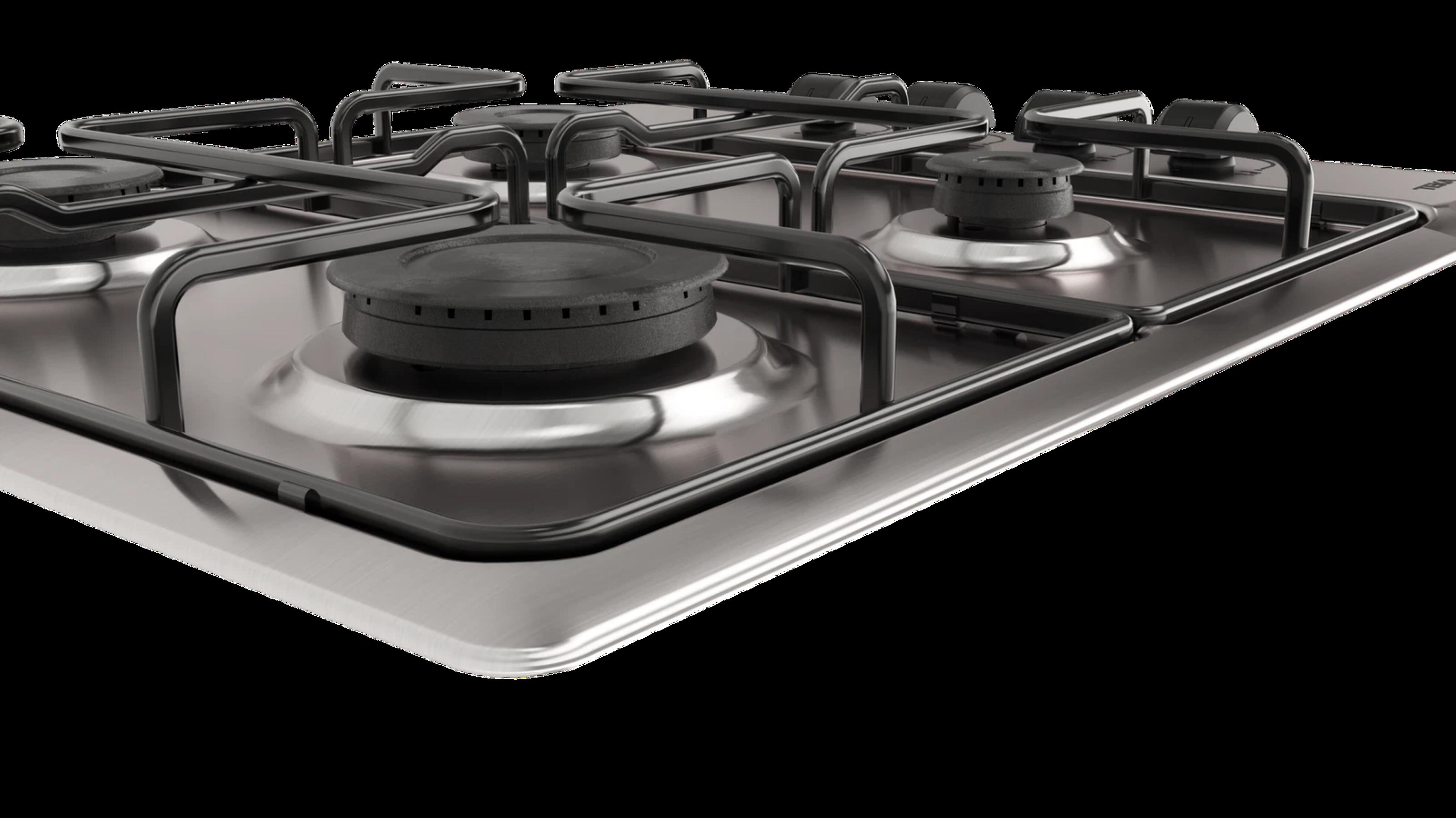 Placa de gas TEKA GAS HLX 640 BUT 4 zonas de cocción gas butano acero inox 60cm - 6