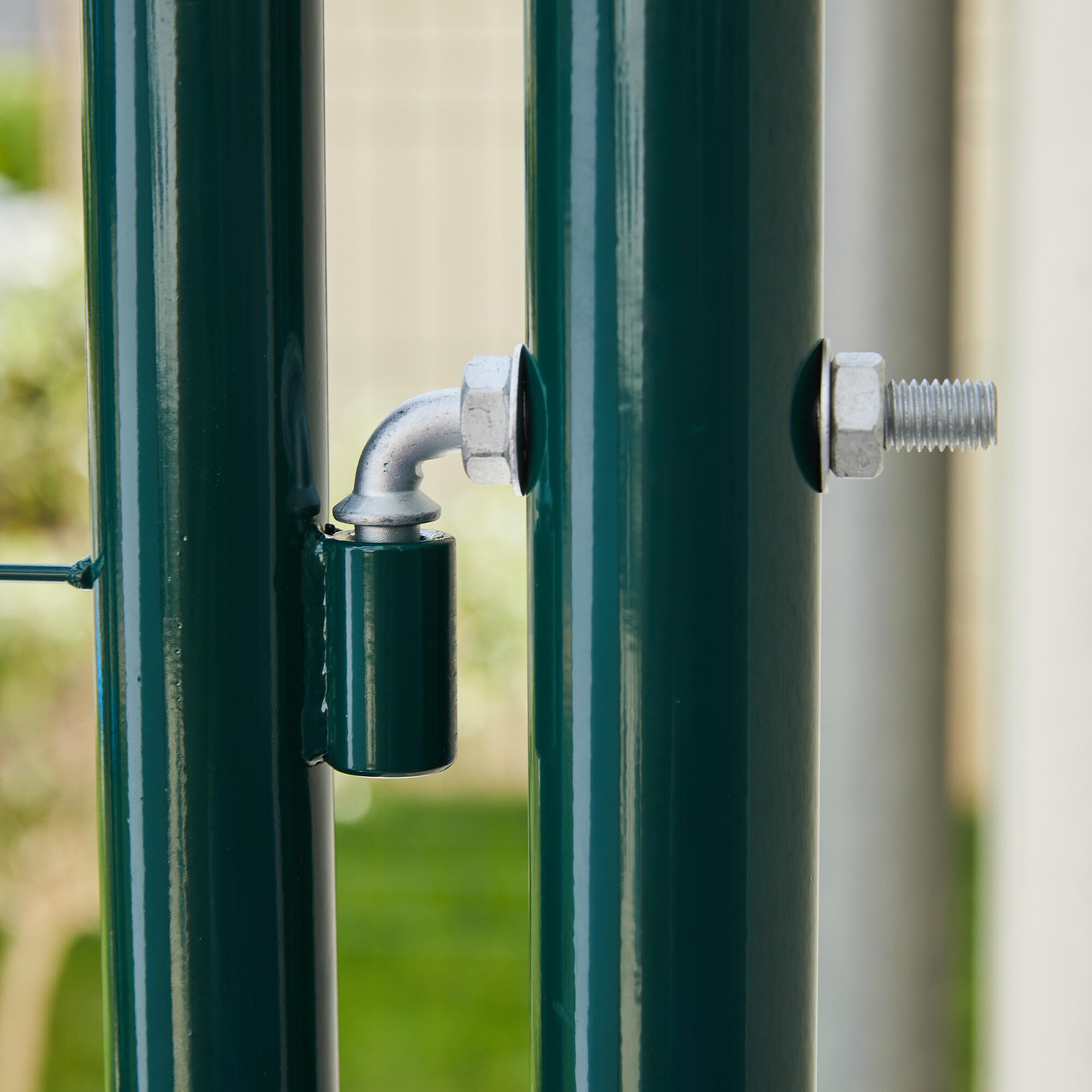 Portillon grillagé Eco l.100 x H.150 cm, vert - 5