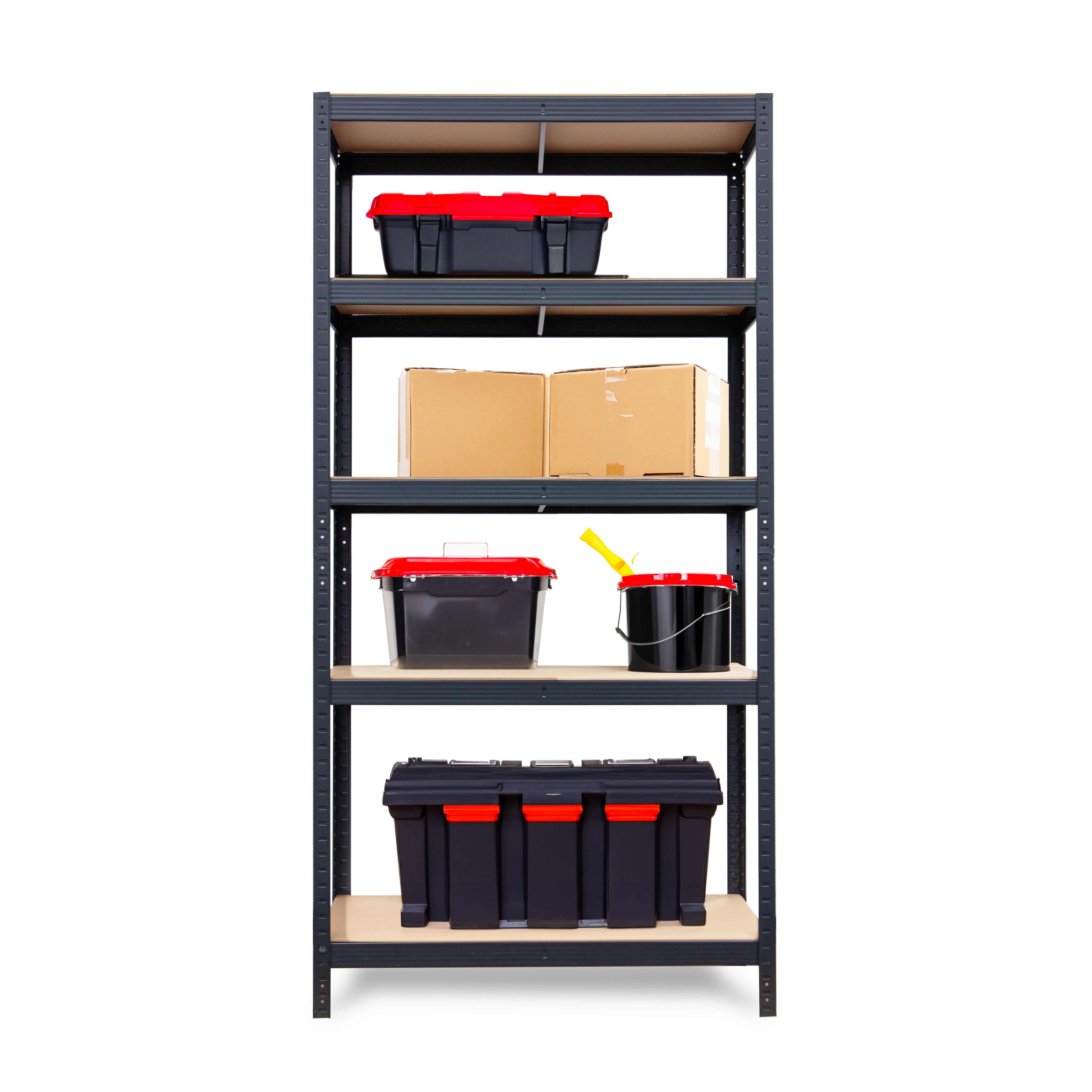 ESTANTERÍA METÁLICA 180 X 90 X 40 CM - 2