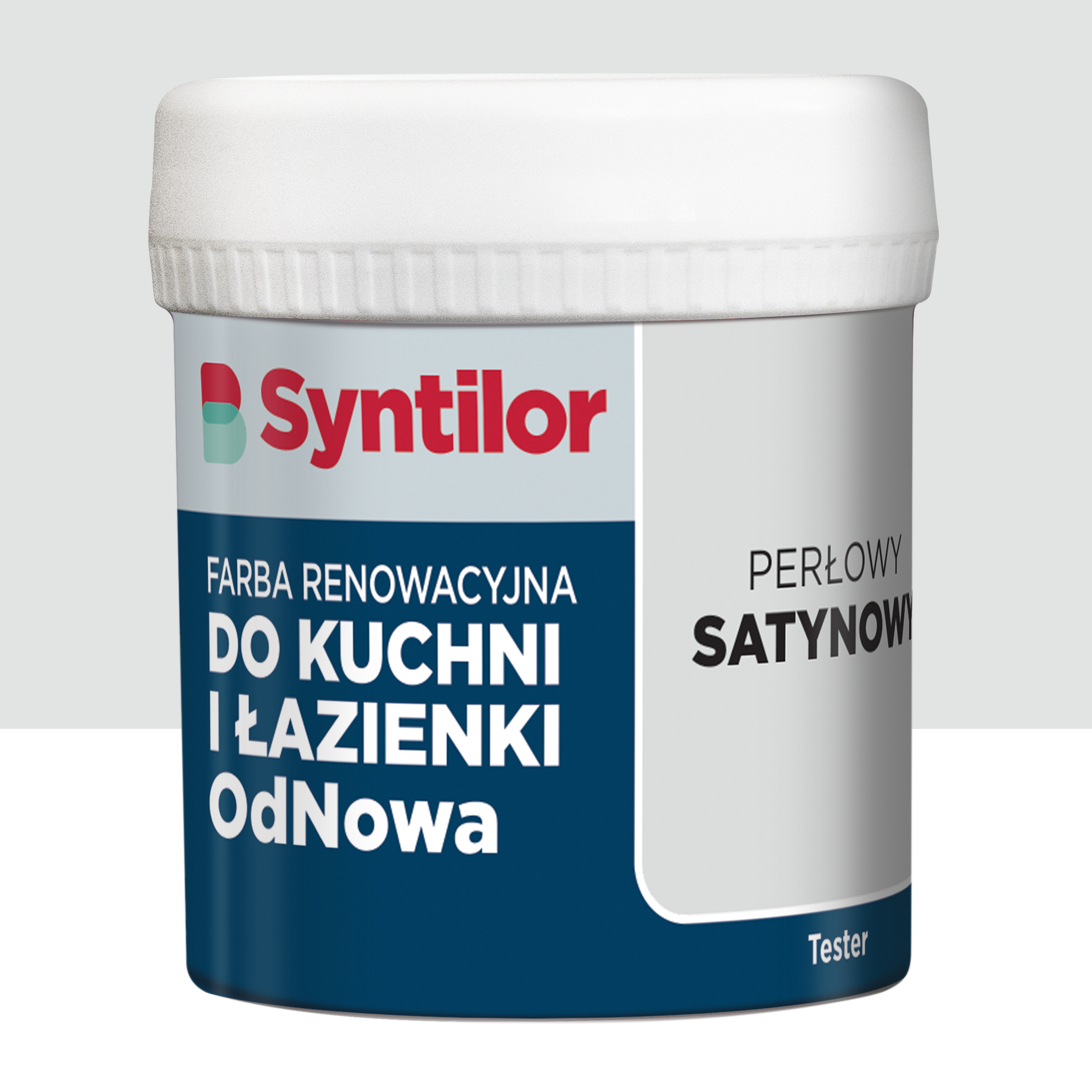 Tester farby renowacyjnej do kuchni i łazienki OdNowa Perłowy satynowy 0.075 l Syntilor